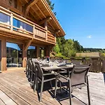 Aconit, Terrasse Panoramique Avec Jacuzzi Et Sauna Chalet