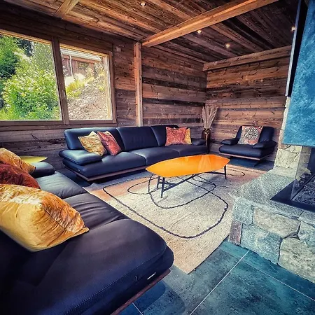 Aconit, Terrasse Panoramique Avec Jacuzzi Et Sauna شاليه *