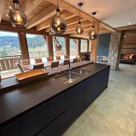 شاليه Aconit, Terrasse Panoramique Avec Jacuzzi Et Sauna