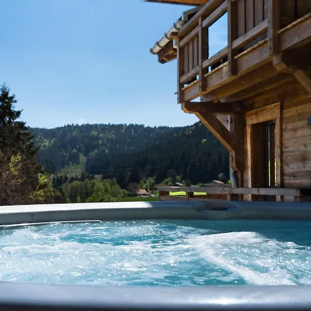 Chalet Aconit, Terrasse Panoramique Avec Jacuzzi Et Sauna
