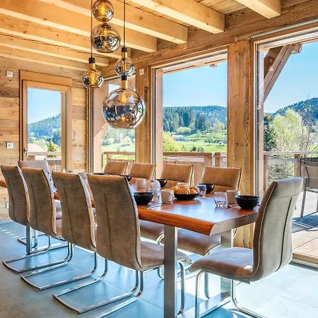Chalet Aconit, Terrasse Panoramique Avec Jacuzzi Et Sauna Chalet