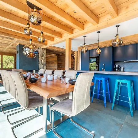 Aconit, Terrasse Panoramique Avec Jacuzzi Et Sauna Horská chata *