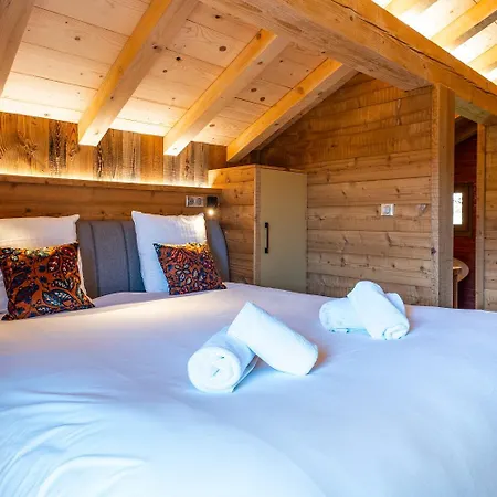 Chalet Aconit, Terrasse Panoramique Avec Jacuzzi Et Sauna Chalet