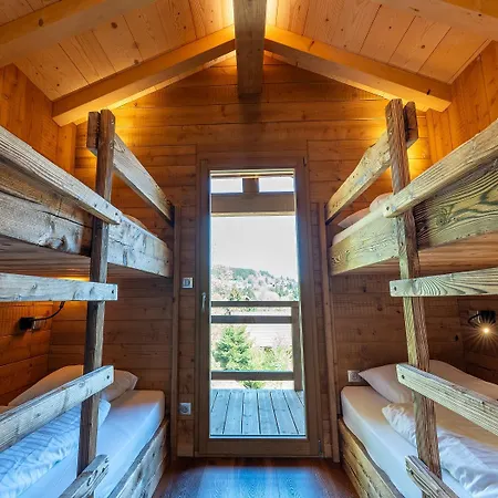 シャレー Aconit, Terrasse Panoramique Avec Jacuzzi Et Sauna ジェラールメ