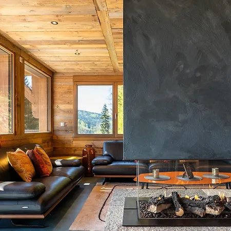 Aconit, Terrasse Panoramique Avec Jacuzzi Et Sauna Σαλέ *