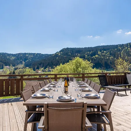 Chalet Aconit, Terrasse Panoramique Avec Jacuzzi Et Sauna * Gerardmer