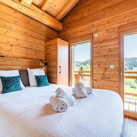 Chalet Chalet Aconit, Terrasse Panoramique Avec Jacuzzi Et Sauna