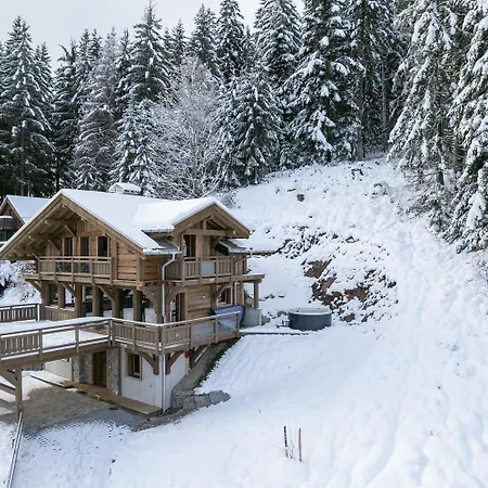 Chalet Aconit, Terrasse Panoramique Avec Jacuzzi Et Sauna