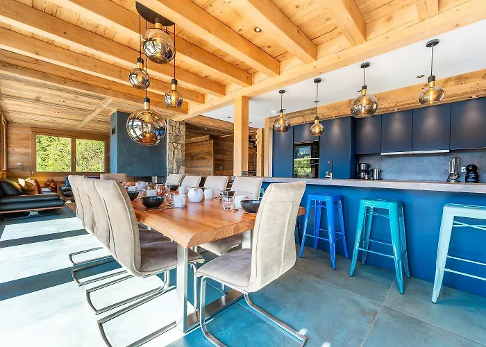 Aconit, Terrasse Panoramique Avec Jacuzzi Et Sauna Horská chata *