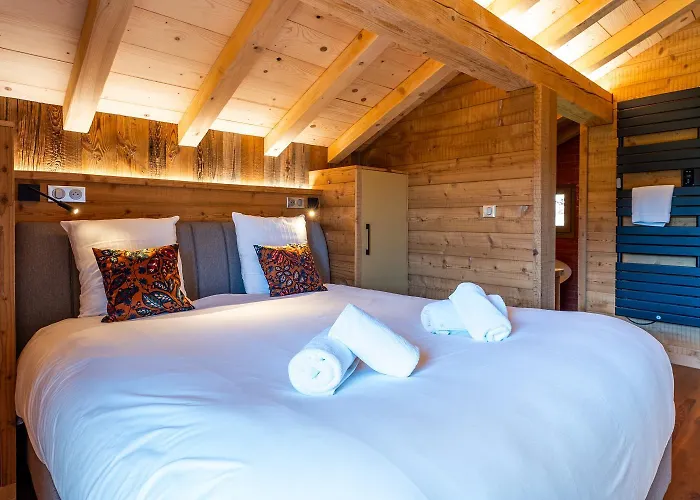 Aconit, Terrasse Panoramique Avec Jacuzzi Et Sauna Horská chata