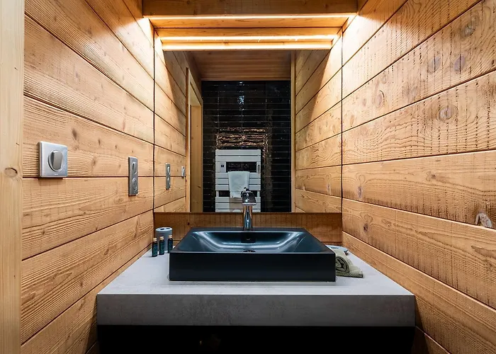 Horská chata Aconit, Terrasse Panoramique Avec Jacuzzi Et Sauna