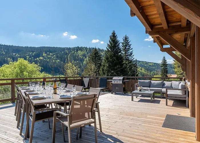 Aconit, Terrasse Panoramique Avec Jacuzzi Et Sauna *
