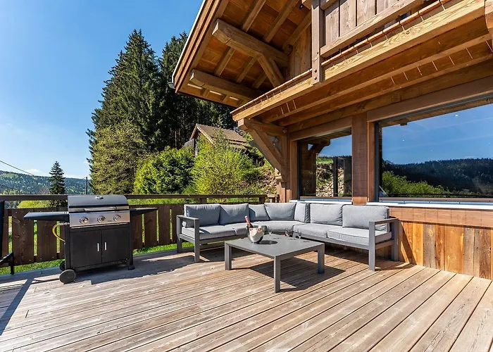 Aconit, Terrasse Panoramique Avec Jacuzzi Et Sauna * Gérardmer