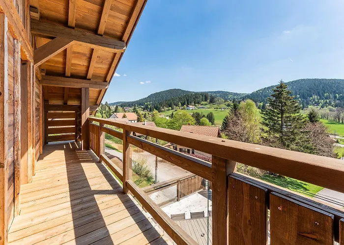 Aconit, Terrasse Panoramique Avec Jacuzzi Et Sauna Horská chata *