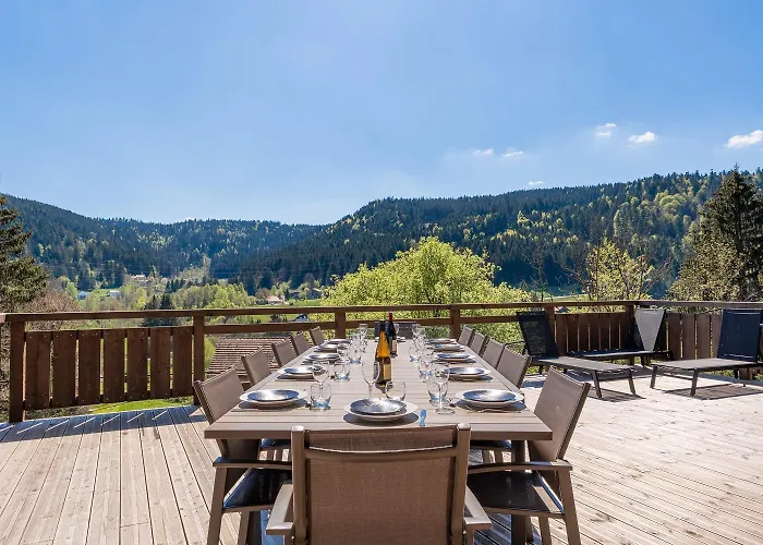 Aconit, Terrasse Panoramique Avec Jacuzzi Et Sauna * Gérardmer