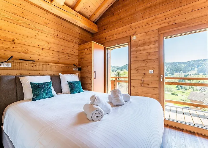 Horská chata Aconit, Terrasse Panoramique Avec Jacuzzi Et Sauna