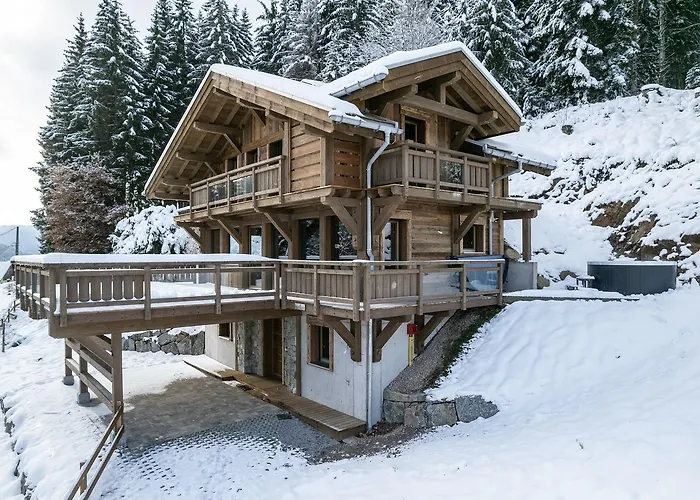 Horská chata Aconit, Terrasse Panoramique Avec Jacuzzi Et Sauna